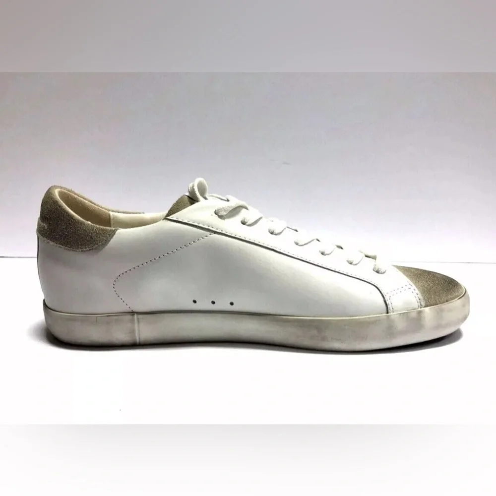 Sam Edelman Aubrie White Leather Lace Up Shoes Size 9M